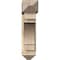 Ekena Millwork Merced Arts and Crafts Rough Sawn Bracket w/ Offset Brace, Douglas Fir, 8"W x 32"D x 32"H BKT0806X32X32MRC03RDF - alternate 2